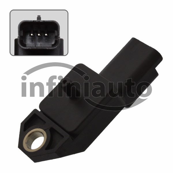 1920GH             SENSOR PRESSAO ADMISSAO PSA C1-C2-JUMPY-107-206-EXPERT 05-  