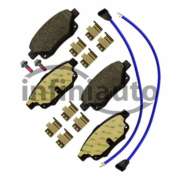 573277J            JOGO PASTILHAS FORD TRANSIT TRAS 06-                        