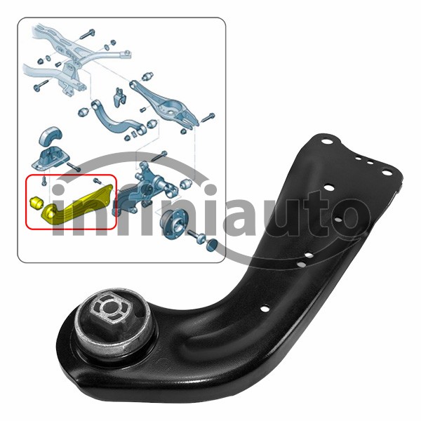 5Q0505223D         BRACO SUSPENSAO VAG A3-Q2-GOLF VII TRAS ESQUERDO            