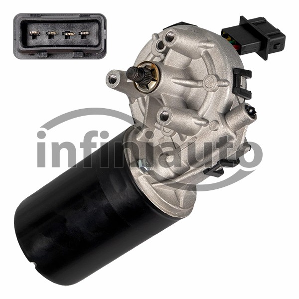 6405F8             MOTOR LIMPA VIDROS PSA 206 BOXER 1994- FRENTE               