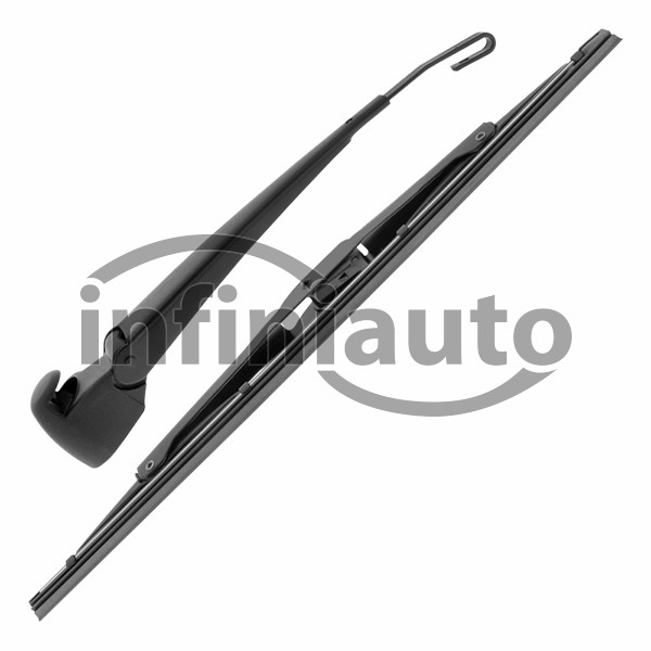 6X0955707A         HASTE LIMPA VIDROS VAG AROSA LUPO 1997-2005 TRAS C/ ESCOVA  