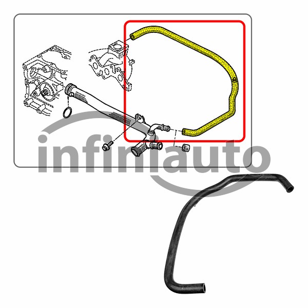 7700873500         TUBO AGUA RENAULT MEGANE 1.4 1996-2003                      