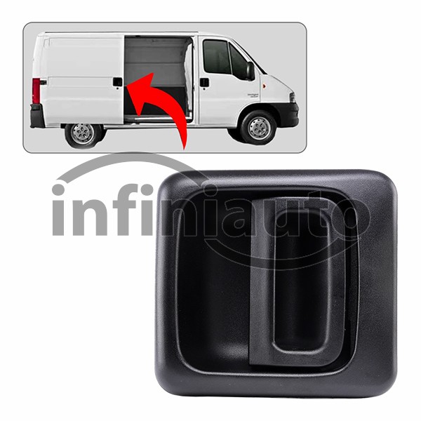 9101T4             PUNHO PORTA PSA BOXER JUMPER LATERAL DIREITA  2002-         