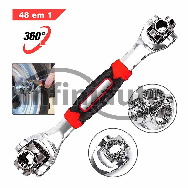 Ferramenta chave multifunções 48 em 1