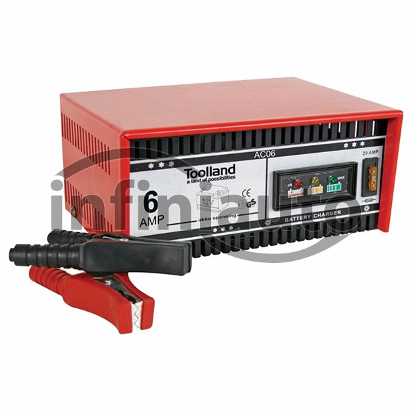 INFI122471         CARREGADOR BATERIA CHUMBO-ACIDO 12 V 6 AMPERES              